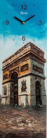 12 - Wall Clocks - Arc de Triomphe