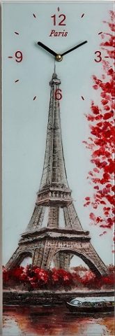 15- Wall Clocks - Eiffel Tower